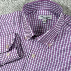 Peter Millar Summer Comfort Mens Button Stretch Shirt Medium